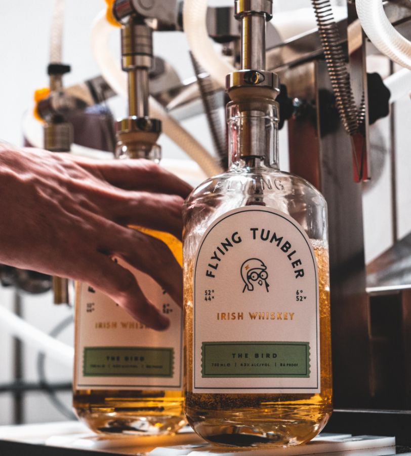 The bottling line